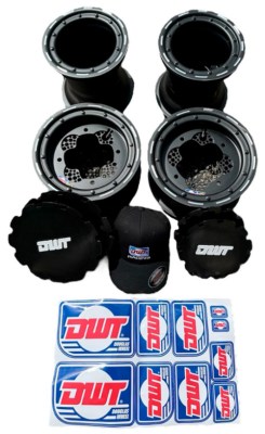 PACK CHAMPION DWT CBM5 YAMAHA INCLUANT 2 X JANTES 10X5 4+1 BEADLOCK 4X156 et 2 JANTES 8X8 3+5 BEADLOCK 4X115